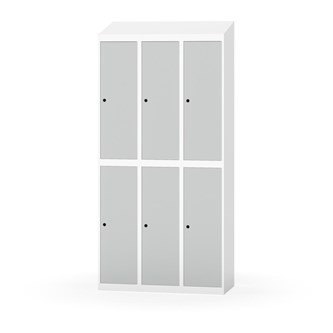 Novis vaatekaappi, vinokatto, 2:3, L90 cm