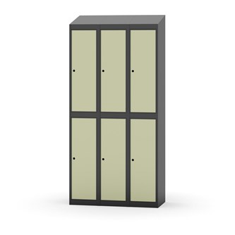 Novis vaatekaappi, vinokatto, 2:3, L90 cm