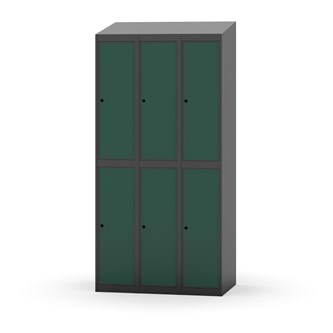 Novis vaatekaappi, vinokatto, 2:3, L90 cm