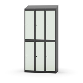 Novis vaatekaappi, vinokatto, 2:3, L90 cm