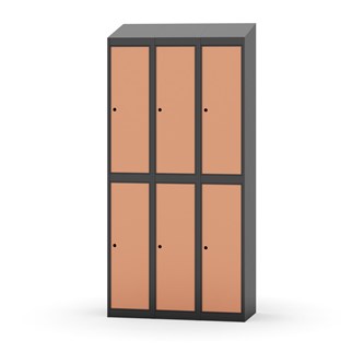 Novis vaatekaappi, vinokatto, 2:3, L90 cm