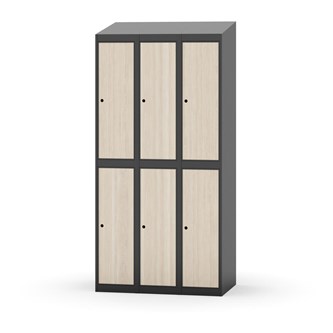 Novis vaatekaappi, vinokatto, 2:3, L90 cm