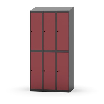 Novis vaatekaappi, vinokatto, 2:3, L90 cm