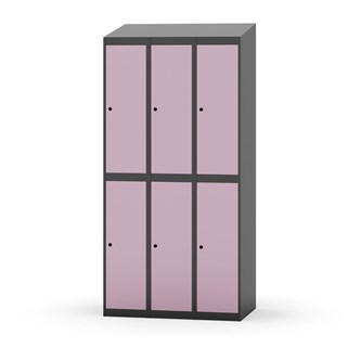 Novis vaatekaappi, vinokatto, 2:3, L90 cm