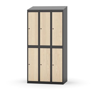 Novis vaatekaappi, vinokatto, 2:3, L90 cm