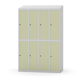 Novis vaatekaappi, vinokatto, 2:4, L120 cm