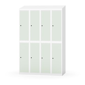 Novis vaatekaappi, vinokatto, 2:4, L120 cm