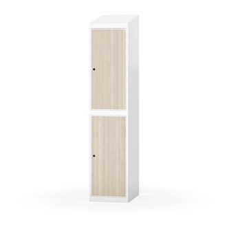 Novis vaatekaappi, vinokatto, 2:1, L40 cm