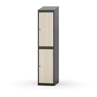 Novis vaatekaappi, vinokatto, 2:1, L40 cm