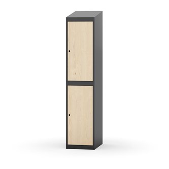 Novis vaatekaappi, vinokatto, 2:1, L40 cm