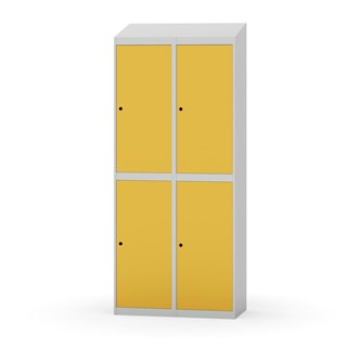 Novis vaatekaappi, vinokatto, 2:2, L80 cm