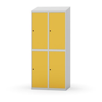 Novis vaatekaappi, vinokatto, 2:2, L80 cm