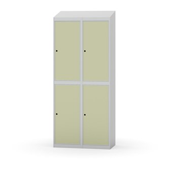 Novis vaatekaappi, vinokatto, 2:2, L80 cm