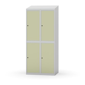 Novis vaatekaappi, vinokatto, 2:2, L80 cm