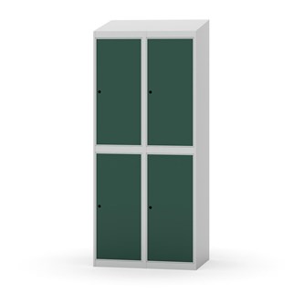 Novis vaatekaappi, vinokatto, 2:2, L80 cm