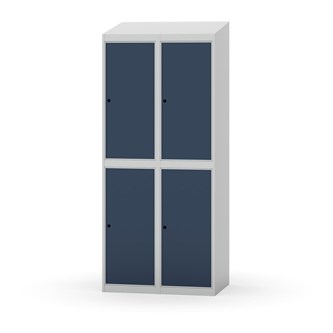 Novis vaatekaappi, vinokatto, 2:2, L80 cm