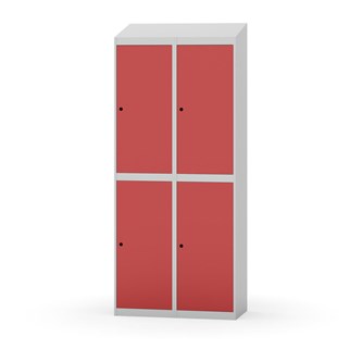 Novis vaatekaappi, vinokatto, 2:2, L80 cm