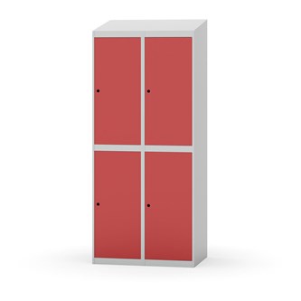 Novis vaatekaappi, vinokatto, 2:2, L80 cm