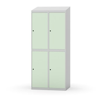 Novis vaatekaappi, vinokatto, 2:2, L80 cm