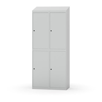 Novis vaatekaappi, vinokatto, 2:2, L80 cm