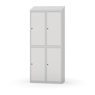 Novis vaatekaappi, vinokatto, 2:2, L80 cm