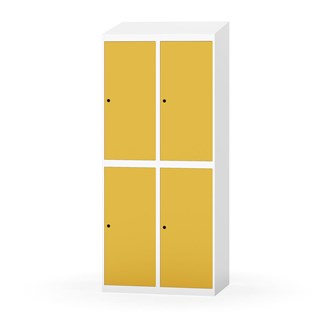 Novis vaatekaappi, vinokatto, 2:2, L80 cm