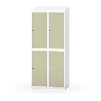 Novis vaatekaappi, vinokatto, 2:2, L80 cm