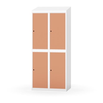 Novis vaatekaappi, vinokatto, 2:2, L80 cm