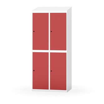 Novis vaatekaappi, vinokatto, 2:2, L80 cm