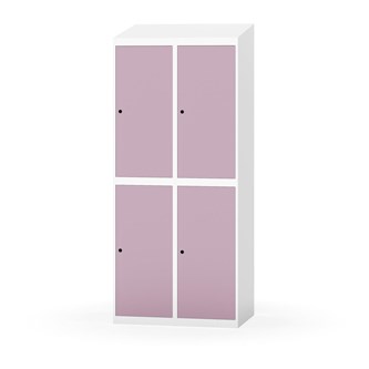 Novis vaatekaappi, vinokatto, 2:2, L80 cm