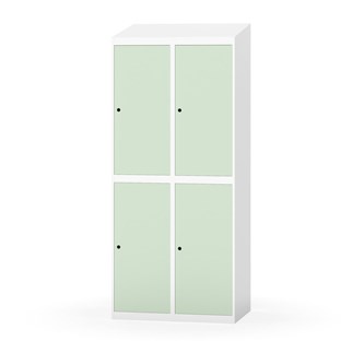 Novis vaatekaappi, vinokatto, 2:2, L80 cm