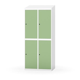 Novis vaatekaappi, vinokatto, 2:2, L80 cm