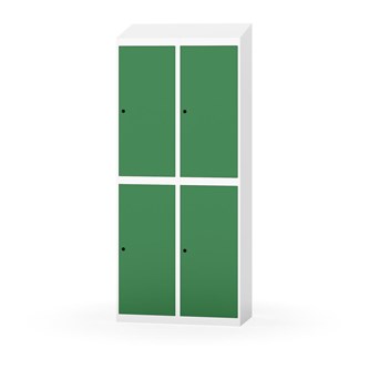 Novis vaatekaappi, vinokatto, 2:2, L80 cm