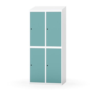 Novis vaatekaappi, vinokatto, 2:2, L80 cm