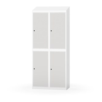 Novis vaatekaappi, vinokatto, 2:2, L80 cm