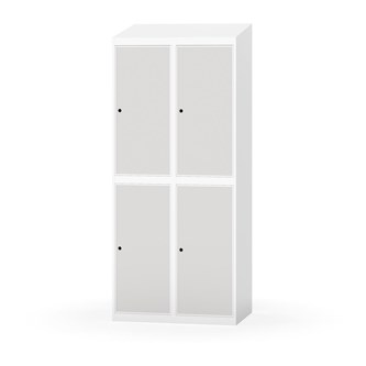 Novis vaatekaappi, vinokatto, 2:2, L80 cm