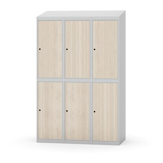 Novis vaatekaappi, vinokatto, 2:3, L120 cm