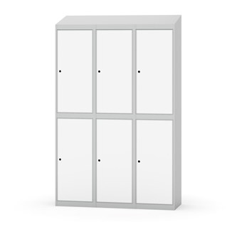 Novis vaatekaappi, vinokatto, 2:3, L120 cm