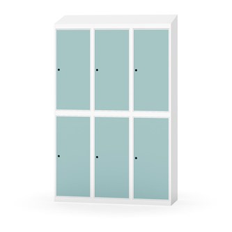 Novis vaatekaappi, vinokatto, 2:3, L120 cm