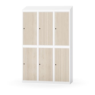 Novis vaatekaappi, vinokatto, 2:3, L120 cm