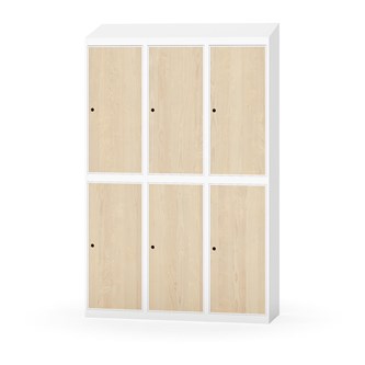 Novis vaatekaappi, vinokatto, 2:3, L120 cm