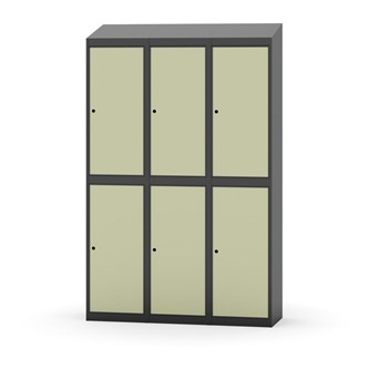 Novis vaatekaappi, vinokatto, 2:3, L120 cm