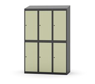 Novis vaatekaappi, vinokatto, 2:3, L120 cm