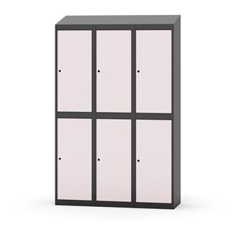 Novis vaatekaappi, vinokatto, 2:3, L120 cm