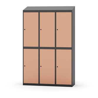 Novis vaatekaappi, vinokatto, 2:3, L120 cm