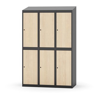 Novis vaatekaappi, vinokatto, 2:3, L120 cm