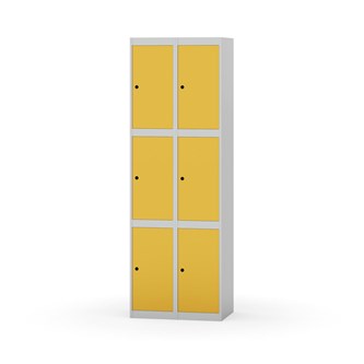 Novis lokerokaappi, tasakatto, 3:2, L 60 cm