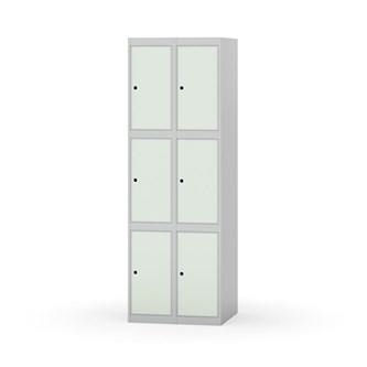 Novis lokerokaappi, tasakatto, 3:2, L 60 cm