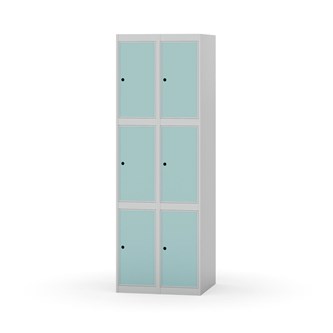 Novis lokerokaappi, tasakatto, 3:2, L 60 cm