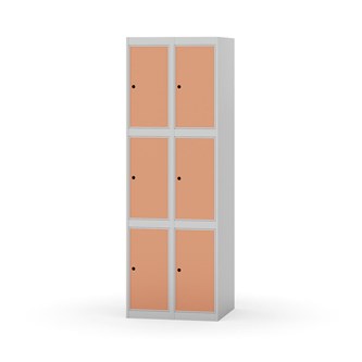 Novis lokerokaappi, tasakatto, 3:2, L 60 cm